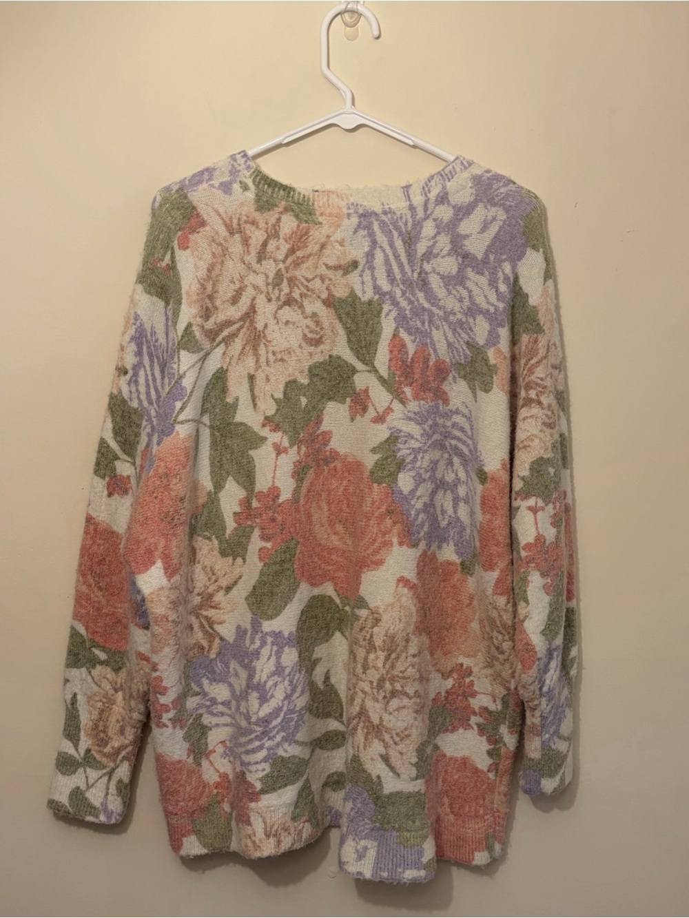 Joie Floral Round Neckline Sweater - Picture 4 of 4